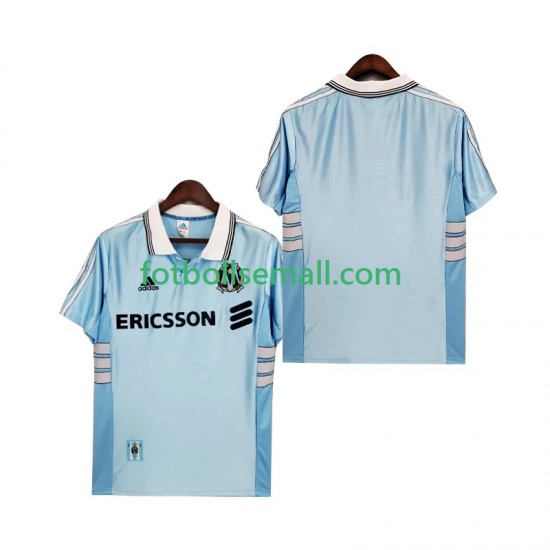 Matchtröjor Olympique de Marseille Retro 1998 1999 Kortärmad till Herr (2:a ställ)
