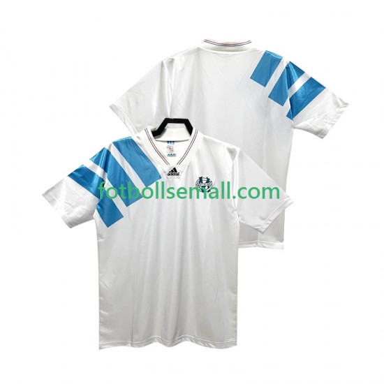 Matchtröjor Olympique de Marseille Retro 1992 1993 Kortärmad till Herr (1:a ställ)