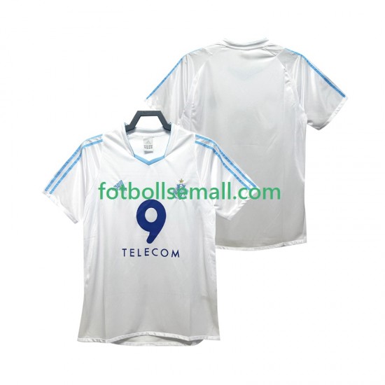 Matchtröjor Olympique de Marseille Retro 2002 2003 Kortärmad till Herr (1:a ställ)