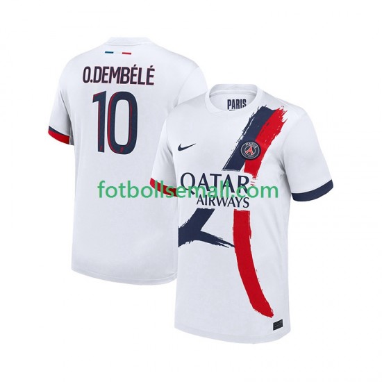 Matchtröjor Paris Saint-Germain Ousmane Dembele 10 2025-2026 Kortärmad till Herr (2:a ställ)