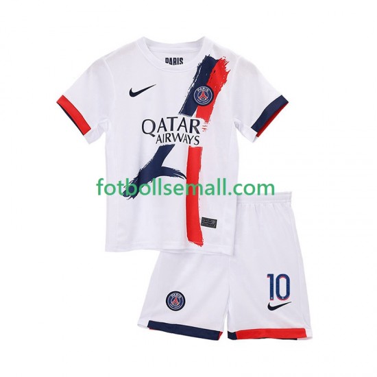 Matchtröjor Paris Saint-Germain Ousmane Dembele 10 2025-2026 Kortärmad till Barn (2:a ställ)