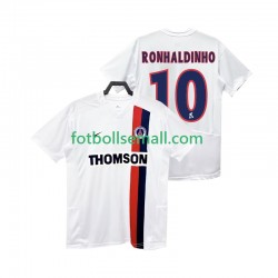 Matchtröjor Paris Saint-Germain RONHALDINHO 10 Retro 2002 2003 Kortärmad till Herr (2:a ställ)