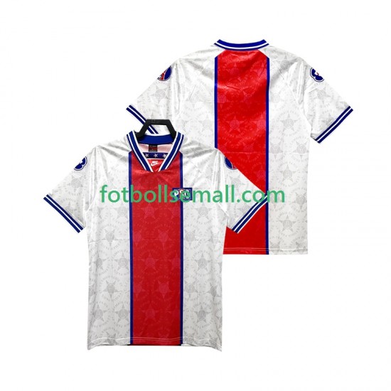 Matchtröjor Paris Saint-Germain Retro 1994 1995 Kortärmad till Herr (2:a ställ)