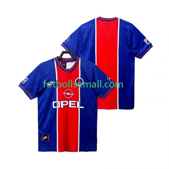 Matchtröjor Paris Saint-Germain Retro 1995 1996 Kortärmad till Herr (1:a ställ)