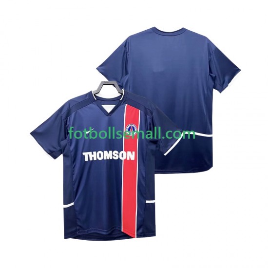 Matchtröjor Paris Saint-Germain Retro 2002 2003 Kortärmad till Herr (1:a ställ)