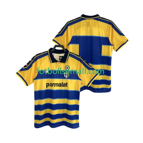 Matchtröjor Parma Retro 1999 2000 Kortärmad till Herr (1:a ställ)