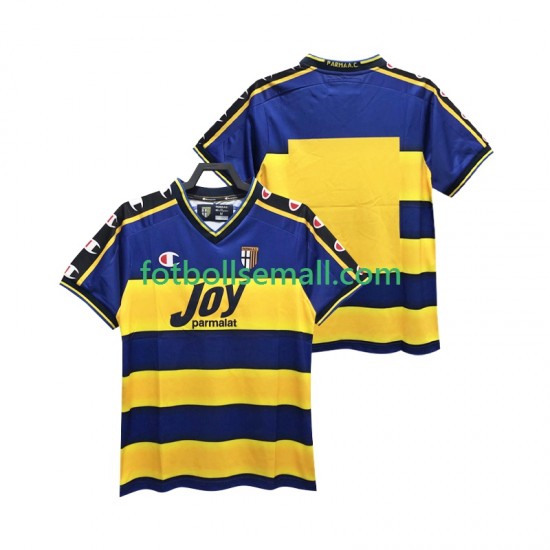 Matchtröjor Parma Retro 2001 2002 Kortärmad till Herr (1:a ställ)