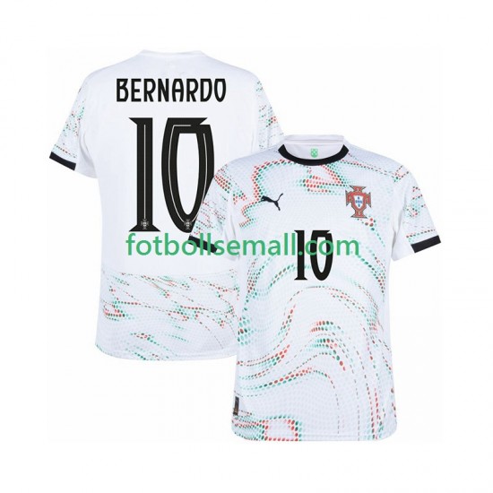 Matchtröjor Portugal Bernardo Silva 10 2025-2026 Kortärmad till Herr (2:a ställ)