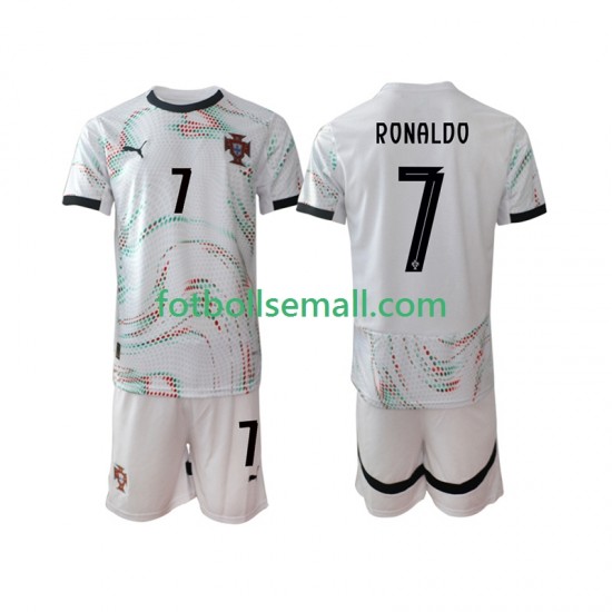 Matchtröjor Portugal Cristiano Ronaldo 7 2025 Kortärmad till Barn (2:a ställ)