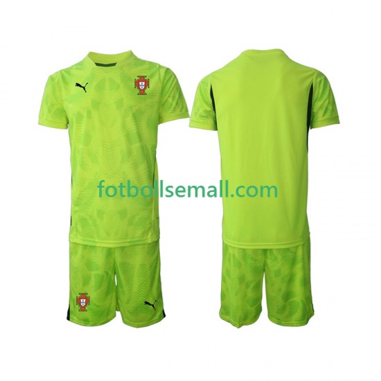 Matchtröjor Portugal Målvaktströja 2025 Kortärmad till Barn (1:a ställ)