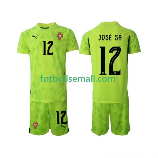 Matchtröjor Portugal Målvaktströja Jose Sa 12 2025 Kortärmad till Barn (1:a ställ)