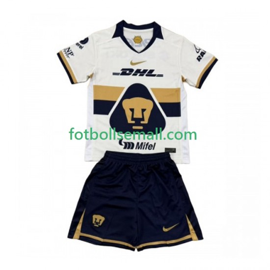 Matchtröjor Pumas UNAM 2025-2026 Kortärmad till Barn (1:a ställ)