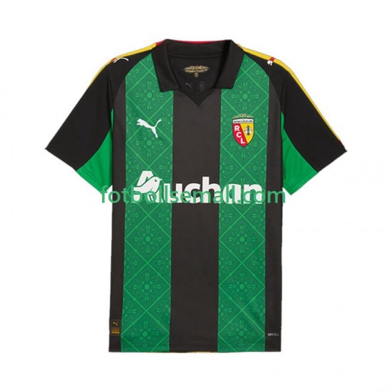 Matchtröjor RC Lens 2025-2026 Kortärmad till Herr (2:a ställ)