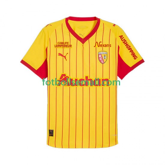 Matchtröjor RC Lens 2025-2026 Kortärmad till Herr (1:a ställ)