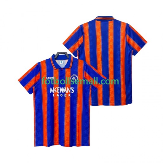 Matchtröjor Rangers Retro 1993 1994 Kortärmad till Herr (2:a ställ)