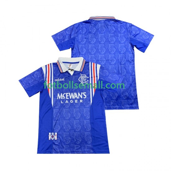 Matchtröjor Rangers Retro 1996 1997 Kortärmad till Herr (1:a ställ)