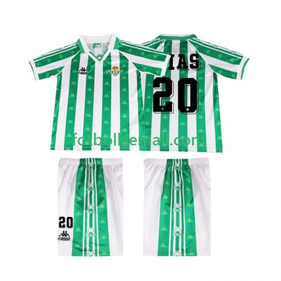 Matchtröjor Real Betis Tomas Olias 20 Retro 1996 1997 Kortärmad till Barn (1:a ställ)