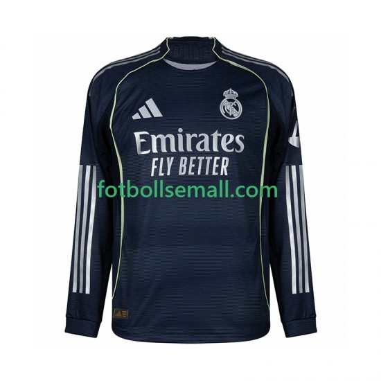 Matchtröjor Real Madrid 2025-2026 Långärmad till Herr (2:a ställ)