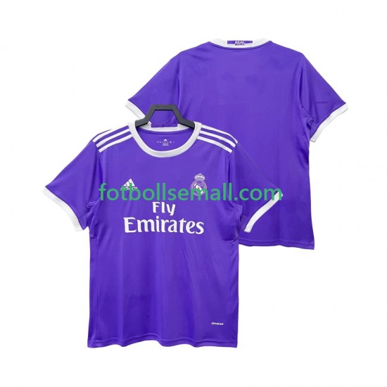 Matchtröjor Real Madrid Retro 2016 2017 Kortärmad till Herr (2:a ställ)