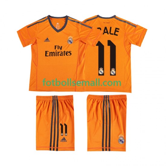 Matchtröjor Real Madrid BALE 11 Retro 2013 2014 Kortärmad till Barn (3:e ställ)