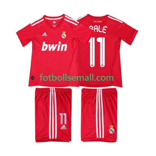 Matchtröjor Real Madrid BALE 11 Retro 2011 2012 Kortärmad till Barn (3:e ställ)