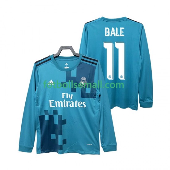 Matchtröjor Real Madrid BALE 11 Retro 2017 2018 Långärmad till Herr (3:e ställ)