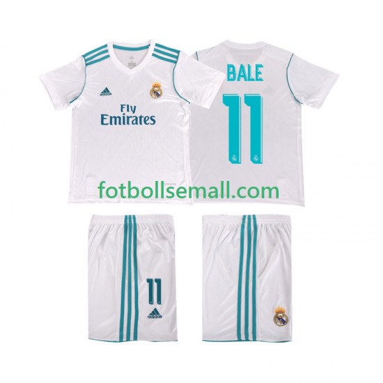 Matchtröjor Real Madrid Bale 11 Retro 2017 2018 Kortärmad till Barn (1:a ställ)