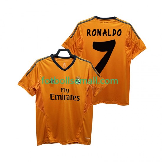 Matchtröjor Real Madrid CRISTIANO RONALDO 7 Retro 2013 2014 Kortärmad till Herr (3:e ställ)