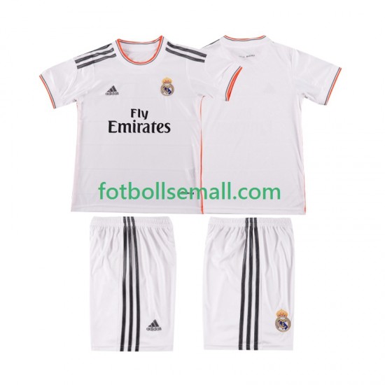 Matchtröjor Real Madrid Retro 2013 2014 Kortärmad till Barn (1:a ställ)