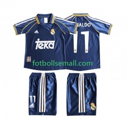 Matchtröjor Real Madrid Cristiano Ronaldo 11 Retro 1998 1999 Kortärmad till Barn (3:e ställ)