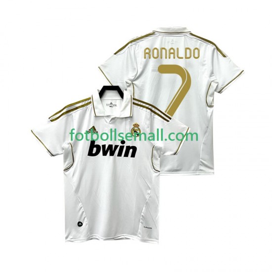 Matchtröjor Real Madrid Cristiano Ronaldo 7 Retro 2011 2012 Kortärmad till Herr (1:a ställ)