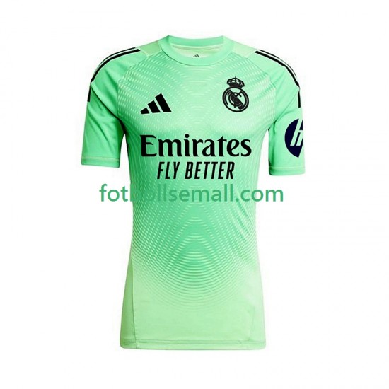 Matchtröjor Real Madrid Målvaktströja 2025-2026 Kortärmad till Herr (2:a ställ)