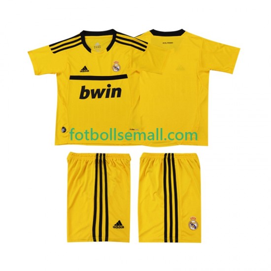 Matchtröjor Real Madrid Målvaktströja Retro 2011 2012 Kortärmad till Barn (1:a ställ)