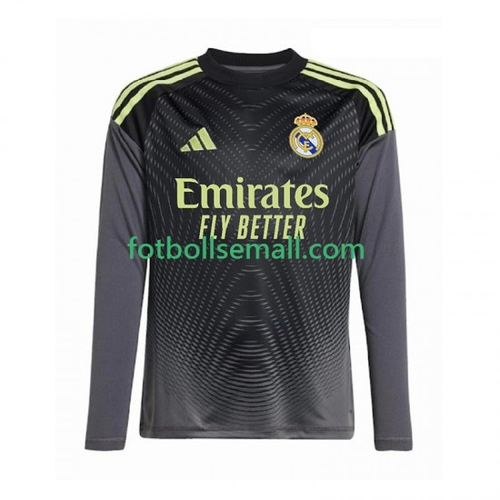Matchtröjor Real Madrid Målvaktströja 2025-2026 Långärmad till Herr (3:e ställ)