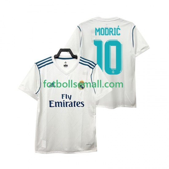 Matchtröjor Real Madrid MODRIC 10 Retro 2017 Kortärmad till Herr (1:a ställ)