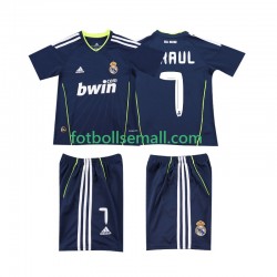 Matchtröjor Real Madrid PAUL 7 Retro 2010 2011 Kortärmad till Barn (2:a ställ)