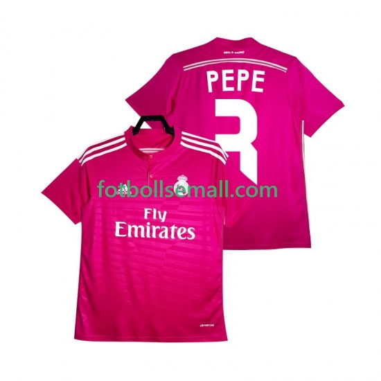Matchtröjor Real Madrid PEPE 3 Retro 2014 2015 Kortärmad till Herr (2:a ställ)