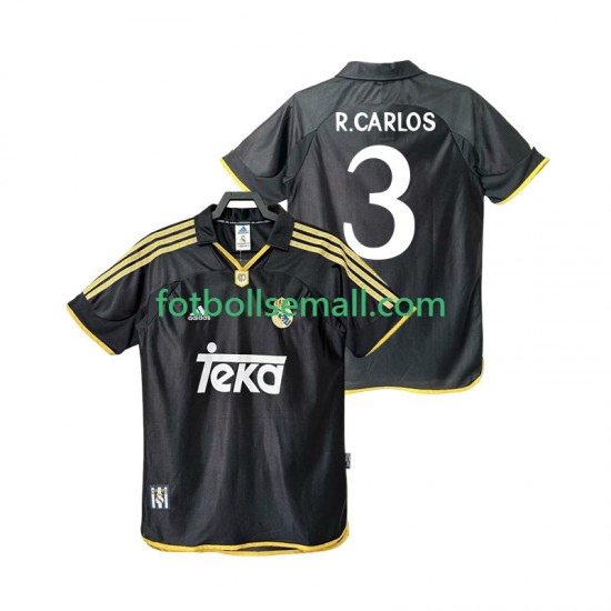 Matchtröjor Real Madrid R.CARLOS 3 Retro 1999 2001 Kortärmad till Herr (2:a ställ)