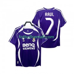 Matchtröjor Real Madrid RAUL 7 Retro 2006 2007 Kortärmad till Herr (2:a ställ)