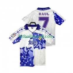 Matchtröjor Real Madrid RAUL 7 Retro 1996 1997 Kortärmad till Herr (3:e ställ)