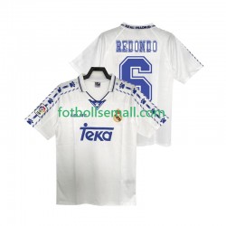 Matchtröjor Real Madrid REDONDO 6 Retro 1996 1997 Kortärmad till Herr (1:a ställ)