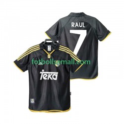 Matchtröjor Real Madrid Raul 7 Retro 1999 2001 Kortärmad till Herr (2:a ställ)
