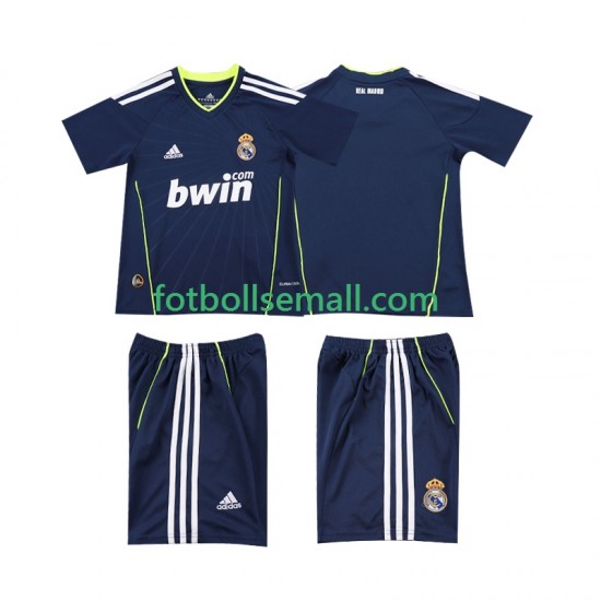 Matchtröjor Real Madrid Retro 2010 2011 Kortärmad till Barn (2:a ställ)