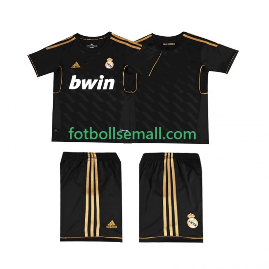 Matchtröjor Real Madrid Retro 2011 2012 Kortärmad till Barn (2:a ställ)