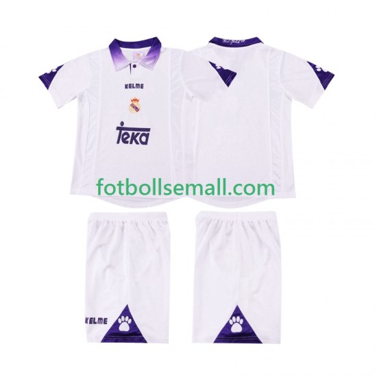 Matchtröjor Real Madrid Retro 1997 1998 Kortärmad till Barn (1:a ställ)