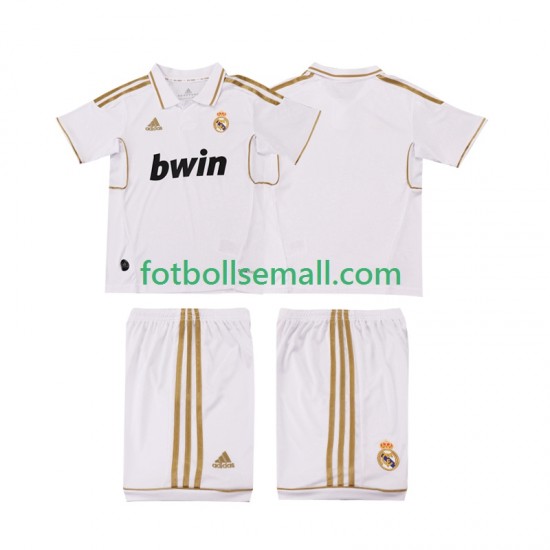 Matchtröjor Real Madrid Retro 2011 2012 Kortärmad till Barn (1:a ställ)