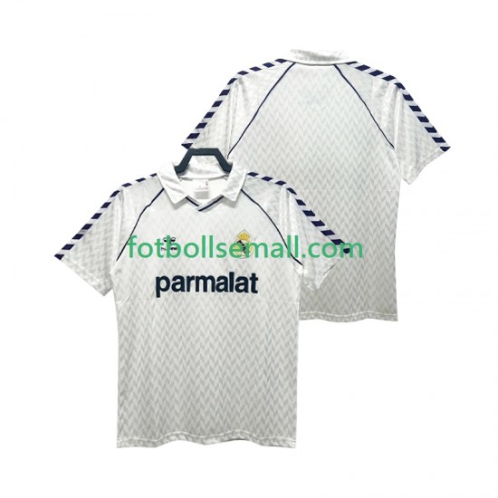 Matchtröjor Real Madrid Retro 1986 1987 Kortärmad till Herr (1:a ställ)