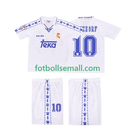 Matchtröjor Real Madrid SEEDORF 10 Retro 1996 1997 Kortärmad till Barn (1:a ställ)