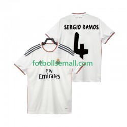 Matchtröjor Real Madrid SERGIO RAMOS 4 Retro 2013 2014 Kortärmad till Herr (1:a ställ)
