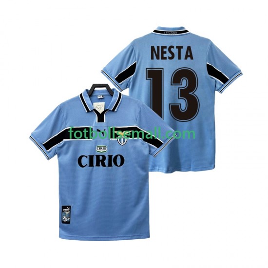 Matchtröjor SS Lazio NESTA 13 Retro 1998 1999 Kortärmad till Herr (1:a ställ)